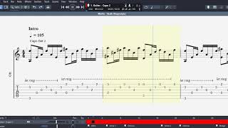 The Misfits  quotSkullsquot Acoustic Fingerstyle Guitar Tab [upl. by Yak]