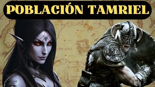 The Elder Scrolls Lore Español  La Población de Tamriel ¿Un Enigma Desvelado ESPECULATIVO [upl. by Sparks]