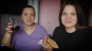 asmr  MUKBANG PAŠTETA I HLEB sa asmrpipi1001 🥖🥤 [upl. by Niawtna]