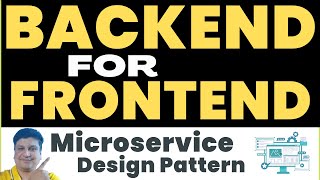 Backend For Frontend Design Pattern For Microservices With Examples [upl. by Sible674]