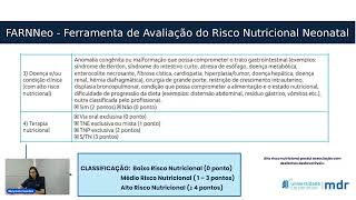 Triagem de risco nutricional  NeoNatal [upl. by Latvina]