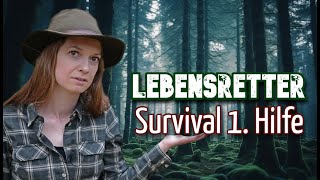 ☠️ Lebensretter❗​Diese Bushcraft und Prepping 1Hilfe musst du gesehen haben 🩸 [upl. by Ynohtnaeoj]