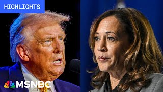 Countdown to the 2024 election Day 37  MSNBC Highlights [upl. by Dunton]