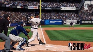 Derek Jeter Back in Yankee Stadium  MLB The Show 24 PS5 4K HDR [upl. by Ketchum]