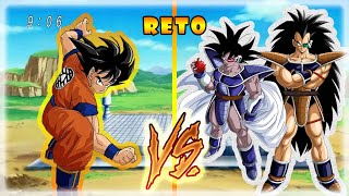 GOKU VS HERMANOS VILLANOS  Desafio nivel Medio Alto  dragonball dragonballz dragonballdaima [upl. by Mateo]