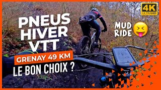 PNEU VTT HIVER le bon choix   GRENAY 2023  VTT XC  MTB [upl. by Yttap699]