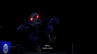 All Moondrop Sundrop Cutscenes Boss Fight and Chases  Five Nights at Freddys Security Breach [upl. by Metzgar]