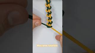 Macrame tutorials Makrome dersleri tutorials diy macrame shorts knot [upl. by Reffotsirhc]