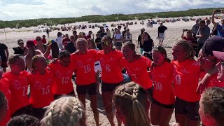 Schlagball  Inselduell Langeoog  Spiekeroog 2022 [upl. by Ogden633]