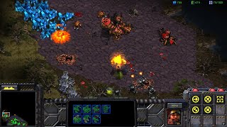 StarCraft Remastered 4K 60FPS Enslavers Campaign 2a  Playing with Fire Destroy Cerebrate [upl. by Nomar500]