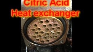 Heat exchanger Citric Acid [upl. by Tabb531]