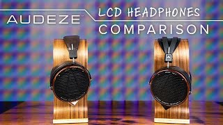 Audeze LCD Headphone Comparison  LCD2 vs LCD3 vs LCD4 [upl. by Mareah697]