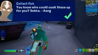 Collect fish Fortnite [upl. by Rehtnug862]