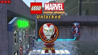 Lego MarvelUnlock Rescue2nd Black Panther Mission [upl. by Berni129]