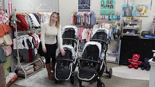 UppaBaby Vista V2 Double Stroller versus Mockingbird Stroller Review [upl. by Bottali]