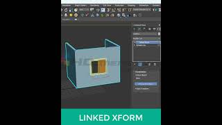 Linked Xform Modifier in 3ds Max  StepbyStep Guide  3DS Max Linked Xform modifier [upl. by Ayerhs]