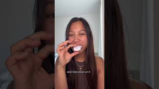 love my smileteethwhitening shorts filipina filipinovlogger morena dentalhygiene oralhealth [upl. by Raybin]