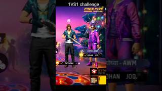 1vs3 Challenge Noob girl 👧 🗿⚡ ff shorts freefire viral girl [upl. by Suidaht]