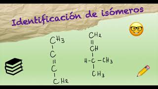 Identificación de isómeros de cadena y de posición [upl. by Craddock]