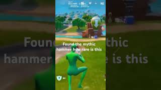 How rare is the mythic hammer in reload fortnite gaming [upl. by Eimia294]