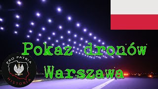 Pokaz dronów w Warszawie 29 czerwca 2024 [upl. by Craw]