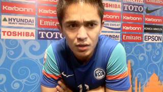 Exclusive Interview With Sunil Chhetri GoalNepal com [upl. by Serrell632]