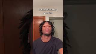 8 month loc journey 4C locs starterloc starterlocjourney dreads locs 4chair dreadlocks [upl. by Recha]