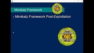 Mimikatzframework 2  What is Mimikatz [upl. by Ylrae]