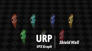 Shield Wall  Unity VFX Graph Effect [upl. by Eade]