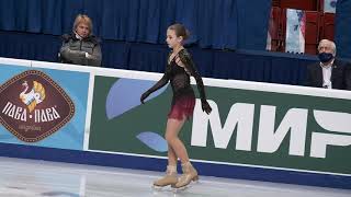 Alexandra Trusova  Russian Nationals 2021 FS [upl. by Lorie528]