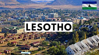 Discover LESOTHO The Country Located ENTIRELY inside of South Africa [upl. by Ecreip]