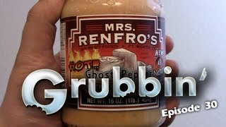 Mrs Renfros Ghost Pepper Nacho Cheese Sauce  Grubbin with Cult Moo Ep30 [upl. by Alegnaed748]