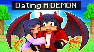 Dating a DEMON in Minecraft [upl. by Othilia]