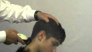 How to cut your sons hair into a modern style at home  using Freestyla [upl. by Ulphi]