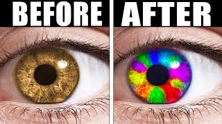 TRICK TO CHANGE YOUR EYE COLOR IT ACTUALLY WORKS [upl. by Aremihc803]