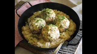 Speckknödel mit Sauerkraut [upl. by Nayk]