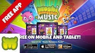 Moshi Monsters Music  The App  Out Now [upl. by Assanav]