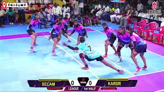 LG  CHERAN CLG KARUR VS AVS SALEM  singampunari  WOMEN KABADDI MATCH2024 [upl. by Deeraf972]