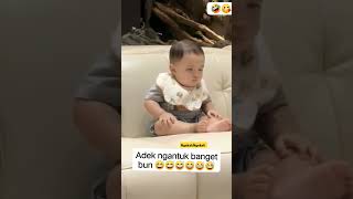 Baby gemoy ngantuk yamama nur pindahin k kasur atuhbkn di ketawainmang lucu sihgemes lihatnya🤣 [upl. by Ladiv]