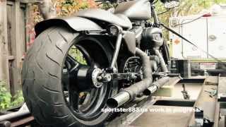 Sportster Iron Bobber Nightster [upl. by Saoj]