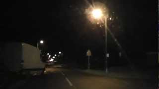 Driving At Night Along Bromyard Road amp Tudor Way Worcester England 12th February 2012 [upl. by Gustavo]