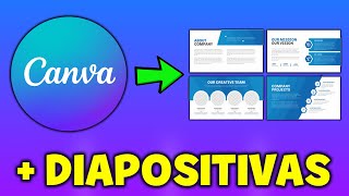 COMO HACER DIAPOSTIVAS en CANVA BONITAS y CREATIVAS 2024 [upl. by Mosera410]