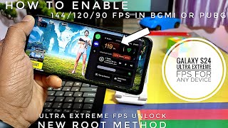 how to enable 120 or 90 fps in bgmi or pubg [upl. by Linsk]