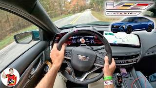 The 2025 CT5V Blackwing is America’s Best Sport Sedan  Made Better  First Drive POV [upl. by Desma]