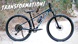 2021 Specialized Rockhopper  6 BEST BUDGET Upgrades [upl. by Aigil]