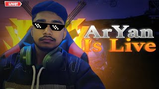 Free Fire Live with Aryan Mobile Gameplay ⚡ Free Fire Live freefire ff facecam [upl. by Yralam386]