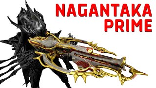 WARFRAME  NAGANTAKA PRIME  หน้าไม้ปืนกล ไพรม์ [upl. by Sayed]