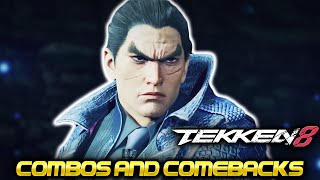 TEKKEN 8 KAZUYA IS INSANE  Huge Combos amp Comebacks [upl. by Ahsinat529]