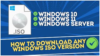 How to Download Any Windows ISO Version [upl. by Aimit57]