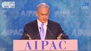 BENJAMIN NETANYAHU SPEECH AT AIPAC CONFERENCE 2015 DIFFERENCE BETWEEN USA AND ISRAEL [upl. by Yhprum937]